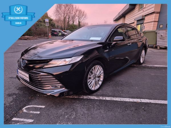 Toyota Camry Saloon, Petrol Hybrid, 2020, Black