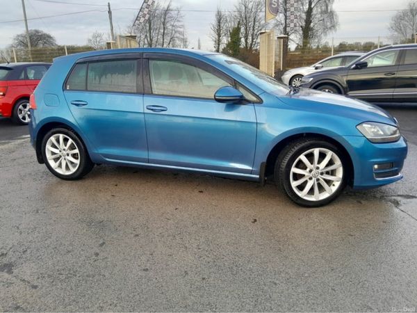 Volkswagen Golf Hatchback, Petrol, 2017, Blue