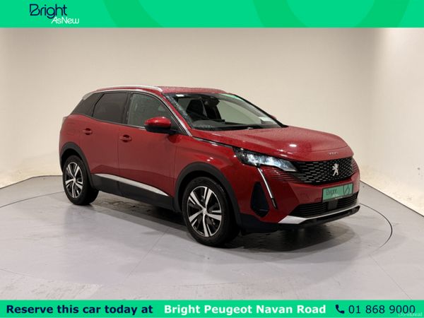Peugeot 3008 MPV, Petrol, 2021, Red
