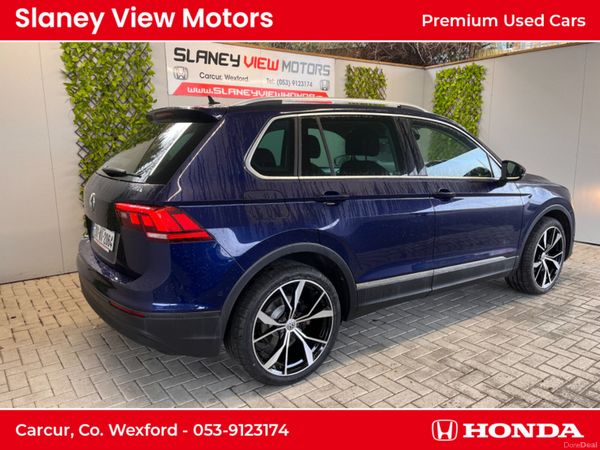 Volkswagen Tiguan Estate, Diesel, 2020, Blue