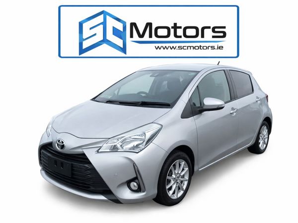 Toyota Vitz Hatchback, Petrol, 2018, Silver