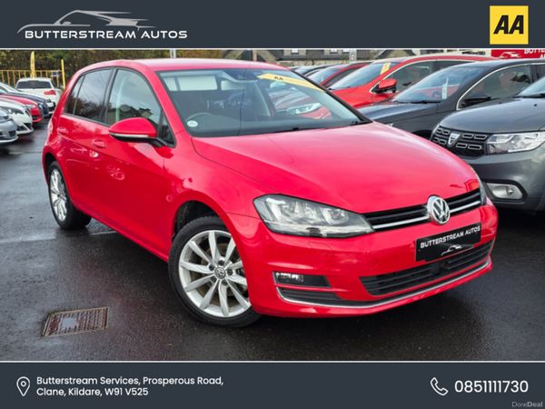 Volkswagen Golf Hatchback, Petrol, 2014, Red