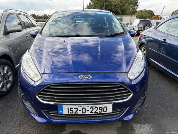 Ford Fiesta Hatchback, Petrol, 2015, Blue
