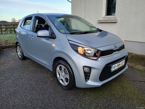 Kia Picanto Hatchback, Petrol, 2018, Blue