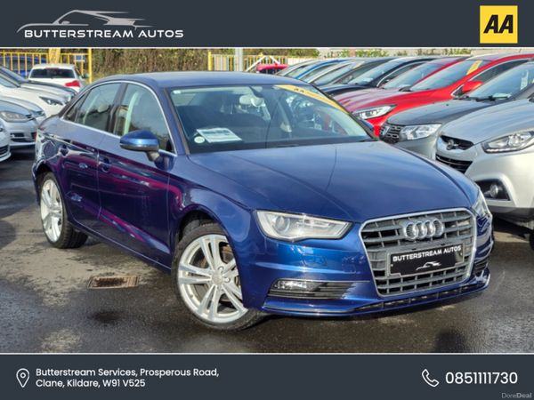 Audi A3 Saloon, Petrol, 2015, Blue