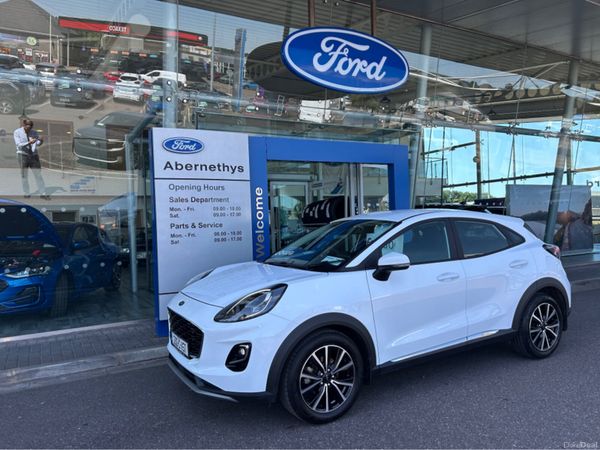 Ford Puma MPV, Petrol Hybrid, 2023, White