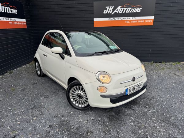 Fiat 500 Hatchback, Petrol, 2012, White