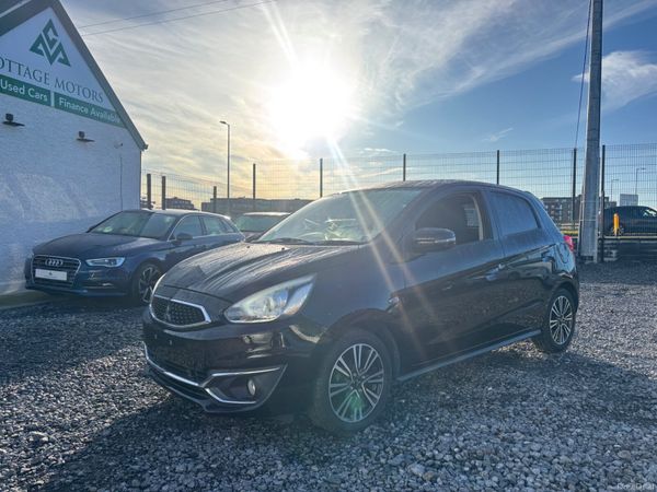Mitsubishi Mirage Hatchback, Petrol, 2018, Black