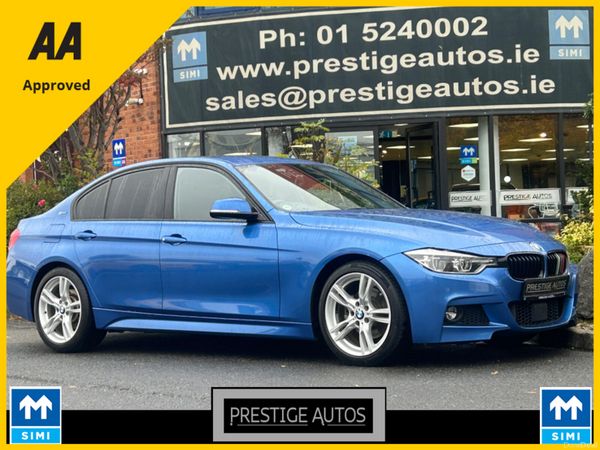 BMW 3-Series Saloon, Petrol Plug-in Hybrid, 2016, Blue