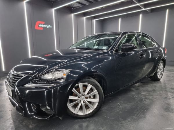 Lexus IS Saloon, Petrol Hybrid, 2015, Black