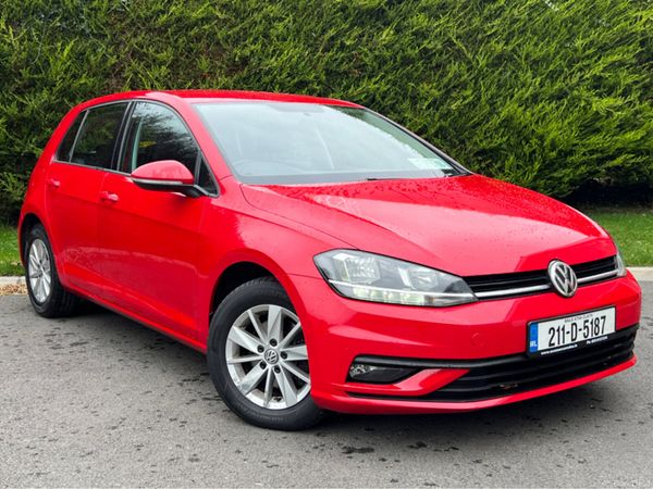 Volkswagen Golf Hatchback, Diesel, 2021, Red