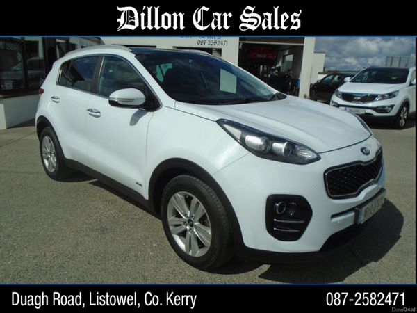 Kia Sportage MPV, Diesel, 2016, White