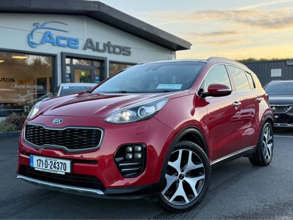 Kia Sportage SUV, Diesel, 2017, Red
