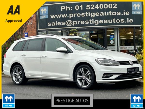 Volkswagen Golf Estate, Diesel, 2020, White