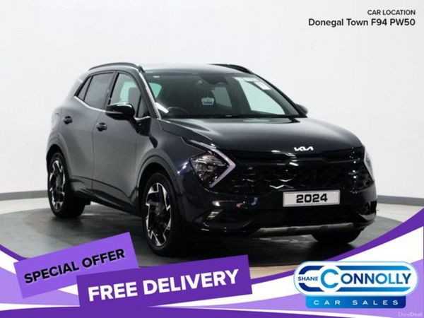 Kia Sportage SUV, Petrol Hybrid, 2024, Grey