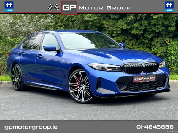 BMW 3-Series Saloon, Petrol Plug-in Hybrid, 2024, Blue