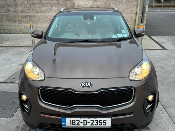 Kia Sportage SUV, Diesel, 2018, Brown