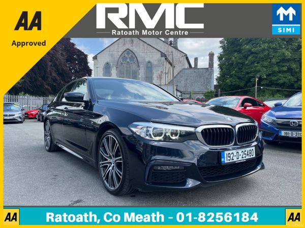 BMW 5-Series Saloon, Diesel, 2019, Black