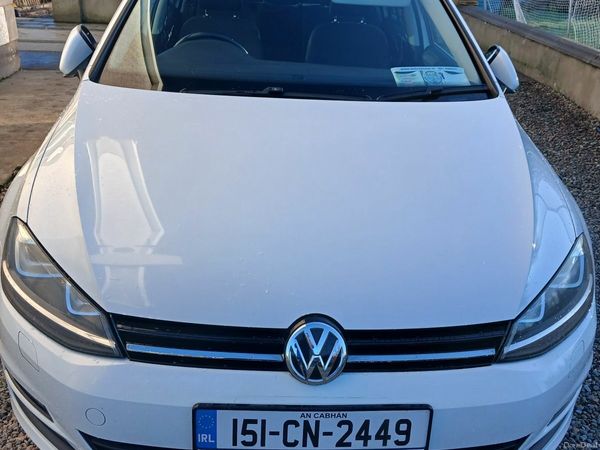 Volkswagen Golf Estate, Petrol, 2015, White