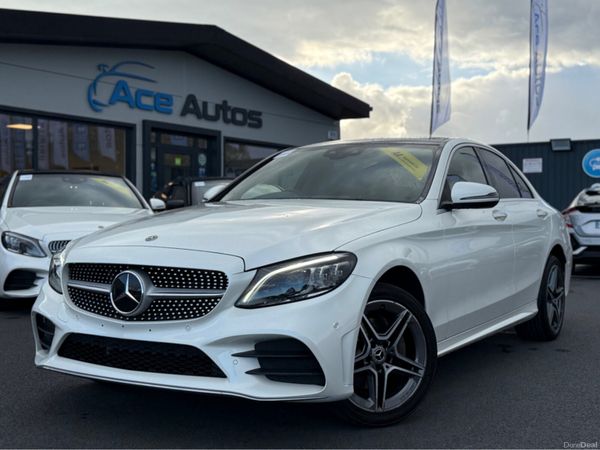 Mercedes-Benz C-Class Saloon, Diesel, 2019, White