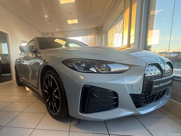 BMW i4 Saloon, Electric, 2022, Grey