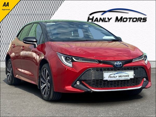 Toyota Corolla Hatchback, Petrol Hybrid, 2022, Red