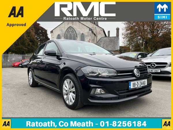 Volkswagen Polo Hatchback, Petrol, 2018, Black