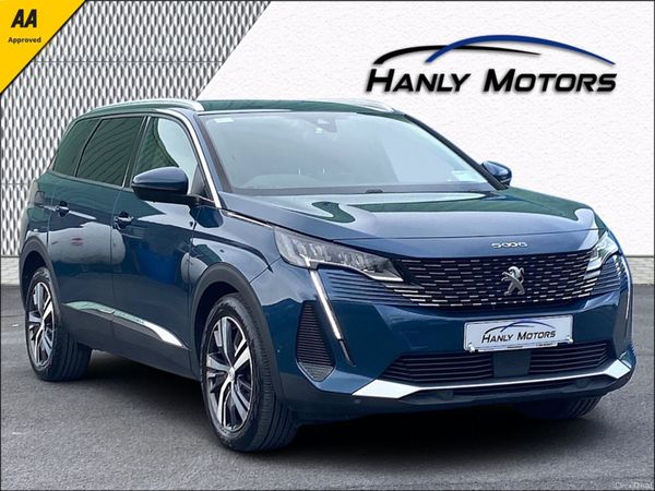 Peugeot 5008 MPV, Diesel, 2021, Blue