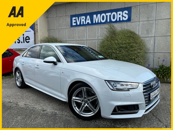 Audi A4 Saloon, Petrol, 2017, White