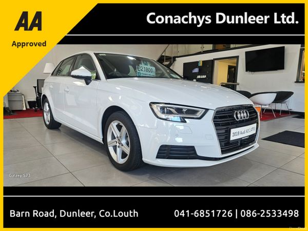 Audi A3 Hatchback, Petrol, 2018, White