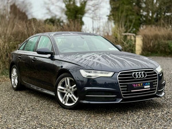 Audi A6 Saloon, Diesel, 2016, Blue
