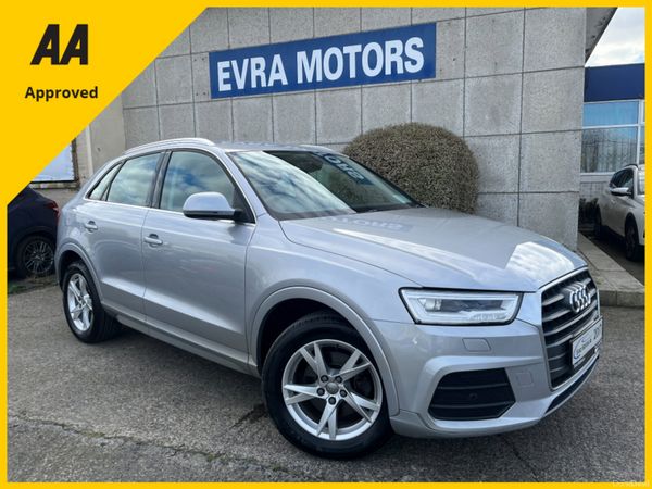Audi Q3 SUV, Petrol, 2017, Silver