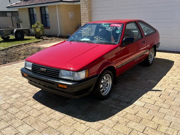 Toyota Corolla Coupe, Petrol, 1984, Red