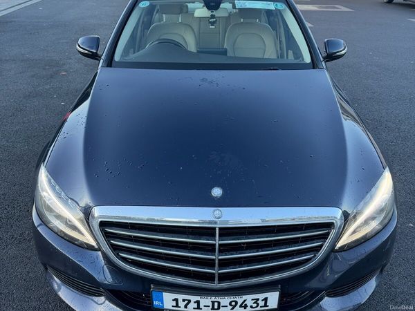 Mercedes-Benz C-Class Saloon, Diesel, 2017, Blue