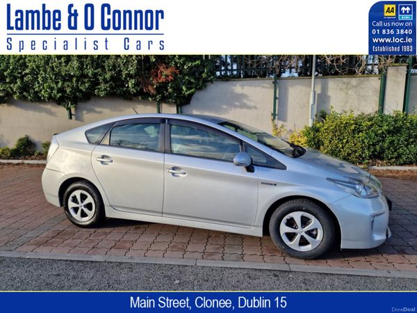 Toyota Prius Hatchback, Petrol Hybrid, 2014, Silver