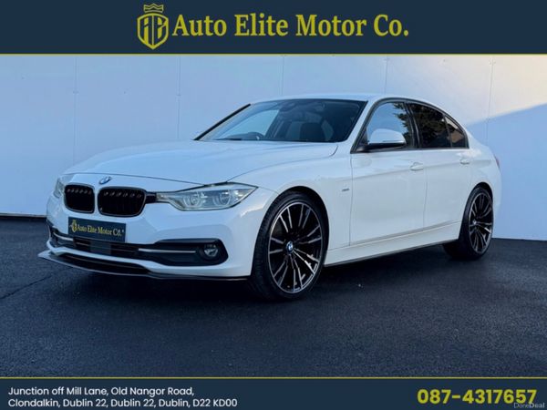BMW 3-Series Saloon, Diesel, 2016, White