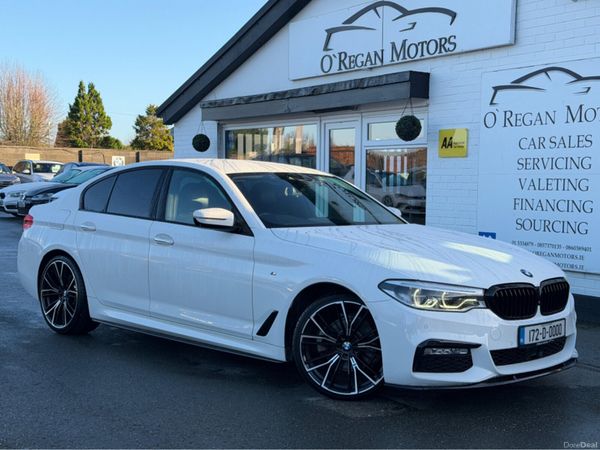 BMW 5-Series Saloon, Diesel, 2017, White