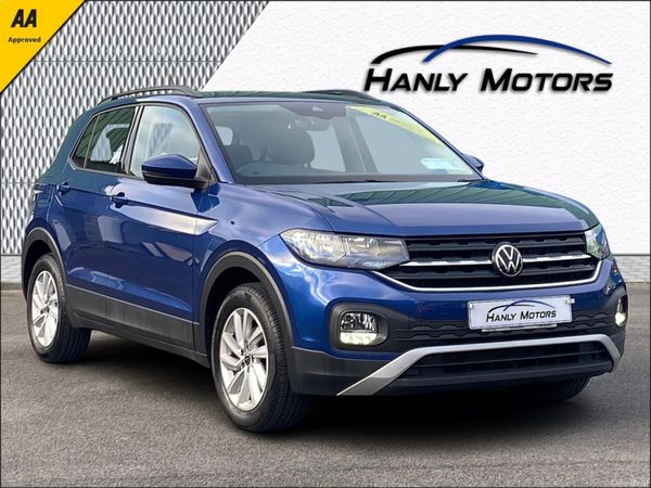 Volkswagen T-Cross Estate, Petrol, 2022, Blue