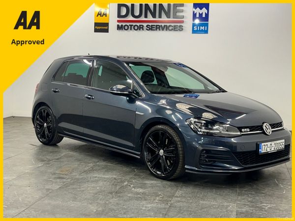 Volkswagen Golf Hatchback, Diesel, 2017, Blue