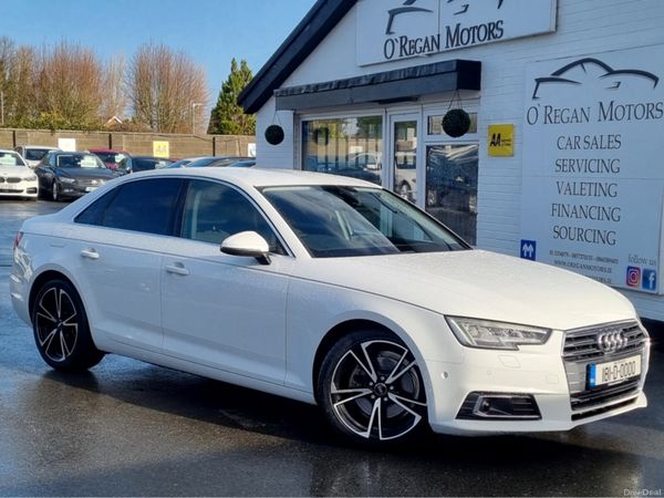 Audi A4 Saloon, Petrol, 2018, White