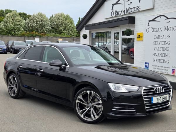 Audi A4 Saloon, Petrol, 2017, Black