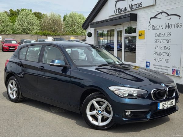 BMW 1-Series Hatchback, Diesel, 2015, Blue