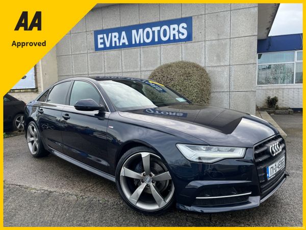 Audi A6 Saloon, Diesel, 2017, Blue