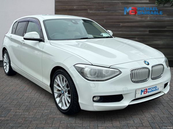 BMW 1-Series Hatchback, Petrol, 2014, White