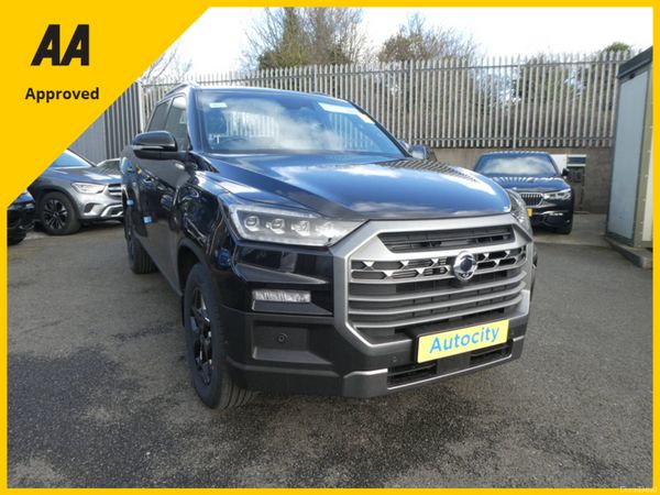 KGM Musso Pick Up, Diesel, 2025, Black