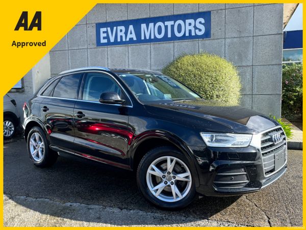 Audi Q3 SUV, Petrol, 2016, Black