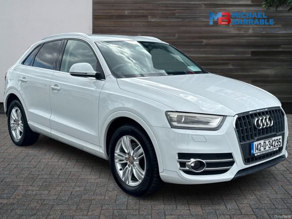 Audi Q3 SUV, Petrol, 2014, White