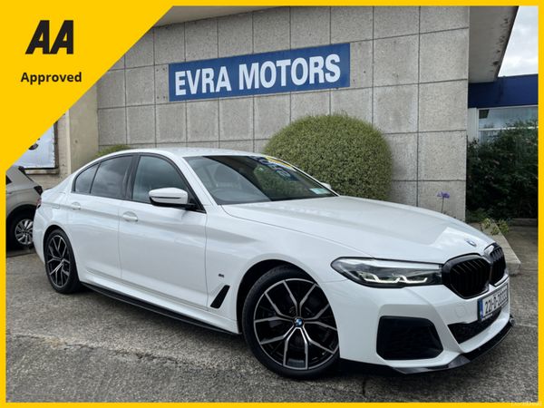 BMW 5-Series Saloon, Diesel, 2022, White