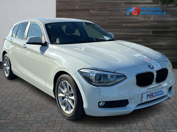 BMW 1-Series Hatchback, Petrol, 2015, White