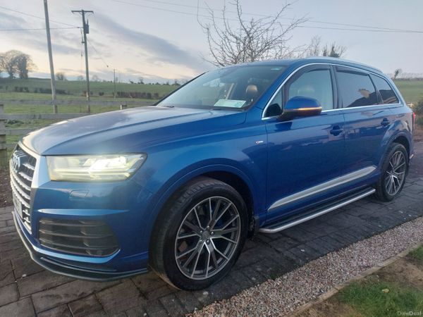 Audi Q7 SUV, Diesel, 2017, Blue